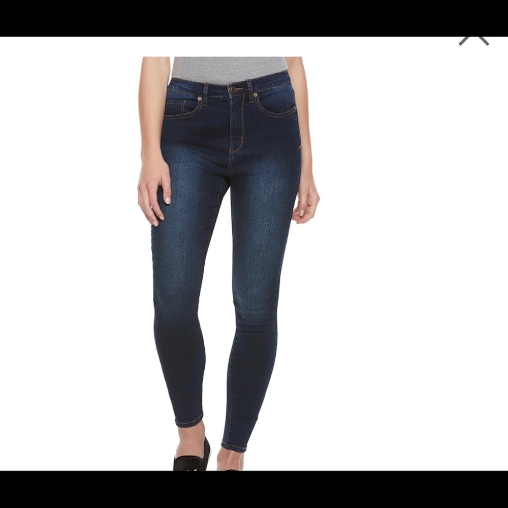 Denim jeggings